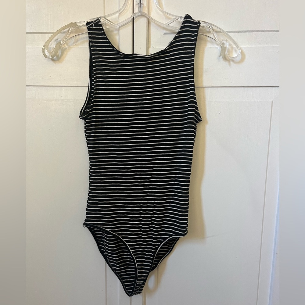 One Clothing LA Stripe Bodysuit